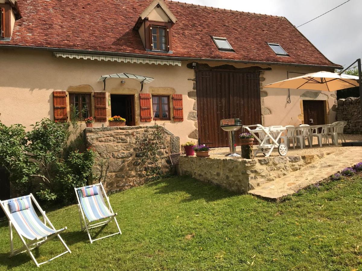 Gite Le Mur Magnifique Longere Au Bourgogne-Du-Sud Villa Oye Exterior foto